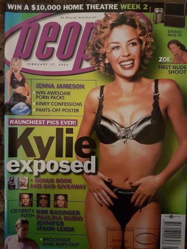 PEOPLE AUSTRALIA magazine side cover 17 February 2003