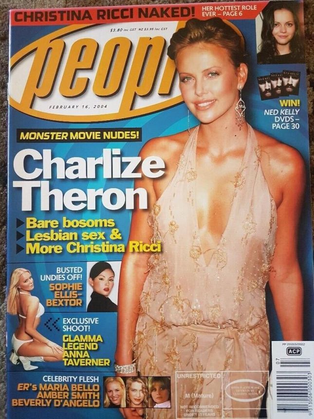 PEOPLE AUSTRALIA magazine side cover 16 February 2004