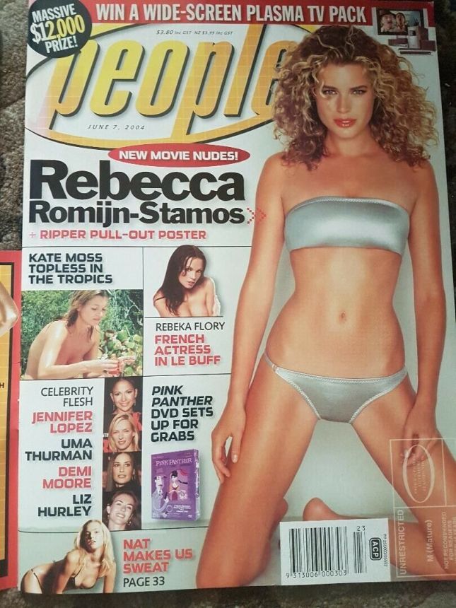 PEOPLE AUSTRALIA magazine side cover 7 June 2004