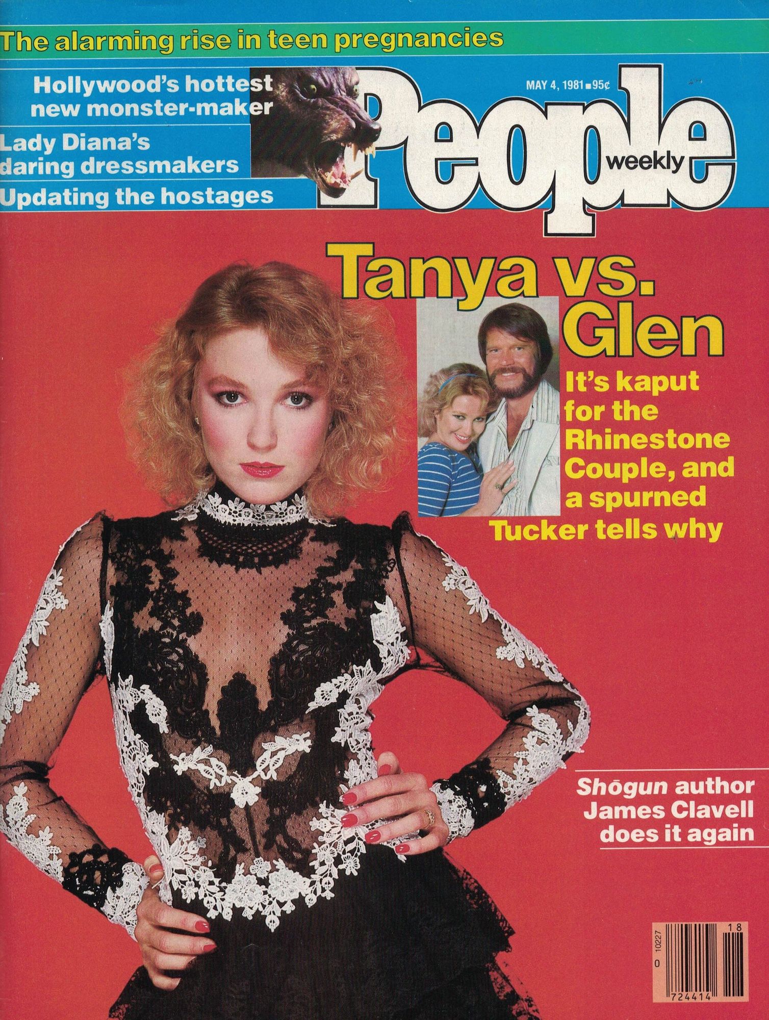 PEOPLE magazine side cover 4 May 1981