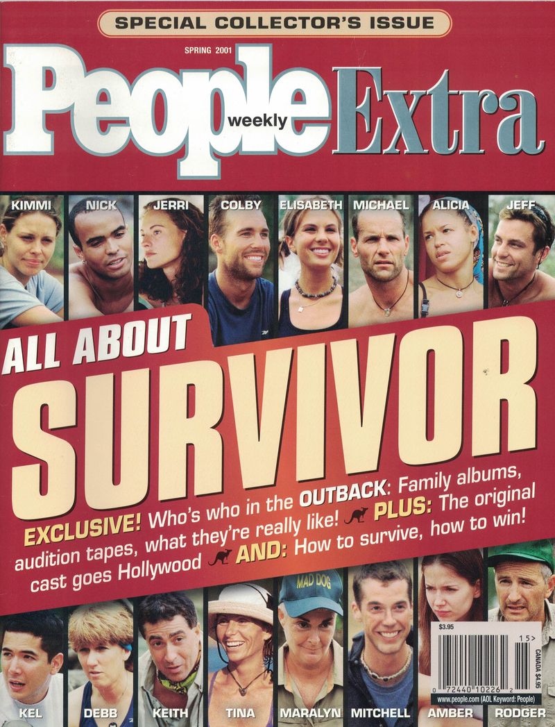 PEOPLE magazine side cover  Special Spring 2001