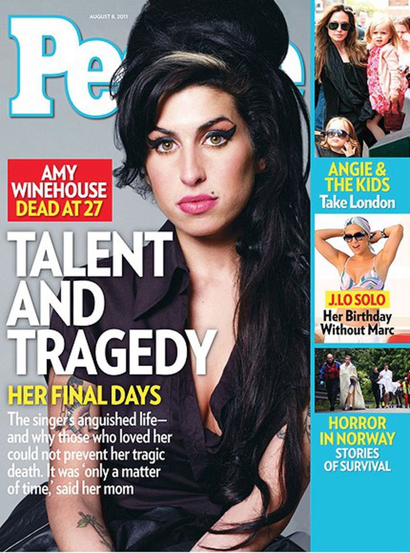 PEOPLE magazine side cover 8 August 2011