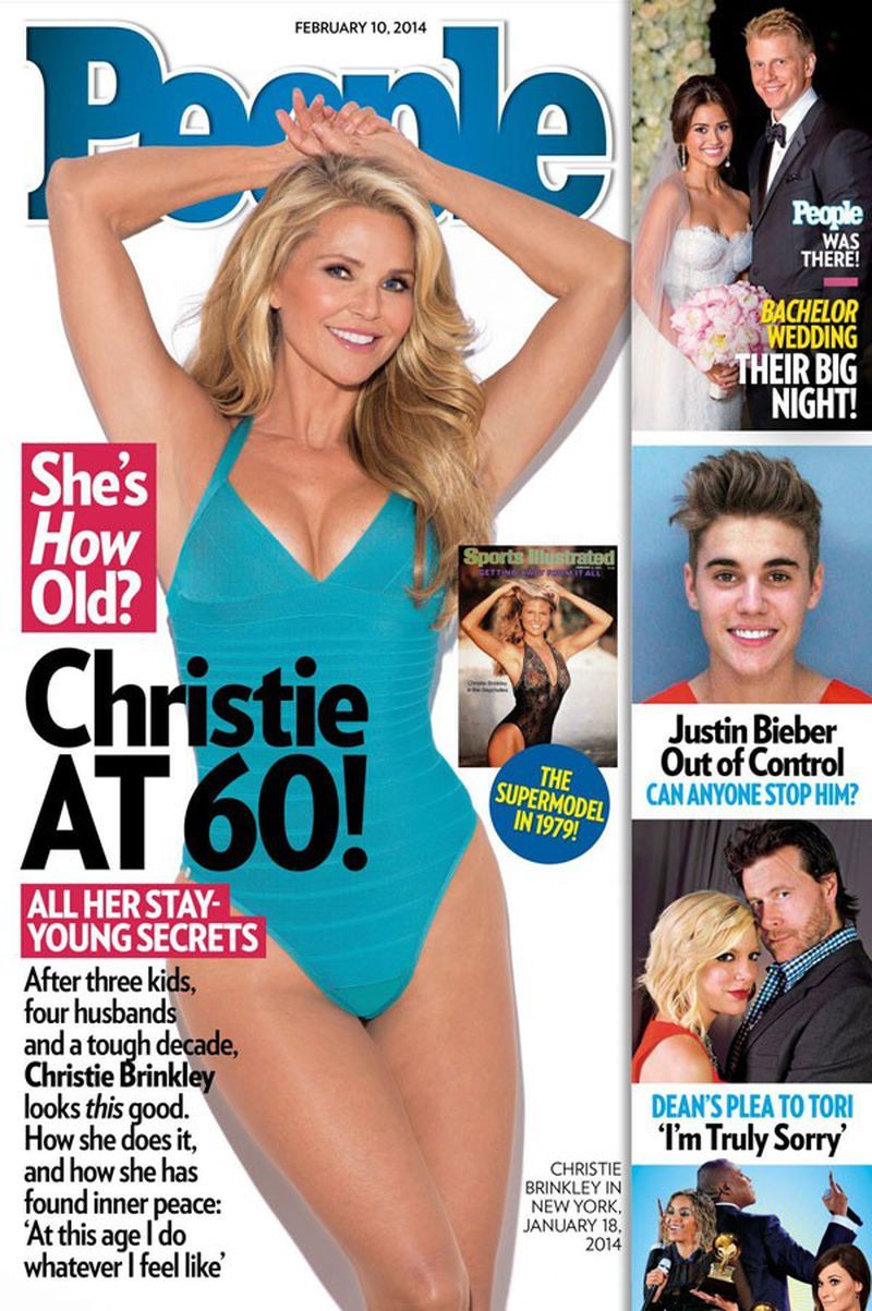 PEOPLE magazine side cover 10 February 2014