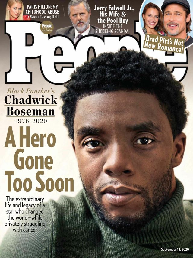 PEOPLE magazine side cover 14 September 2020