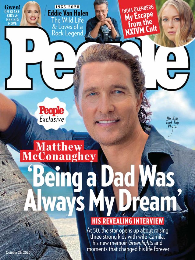 PEOPLE magazine side cover 26 October 2020