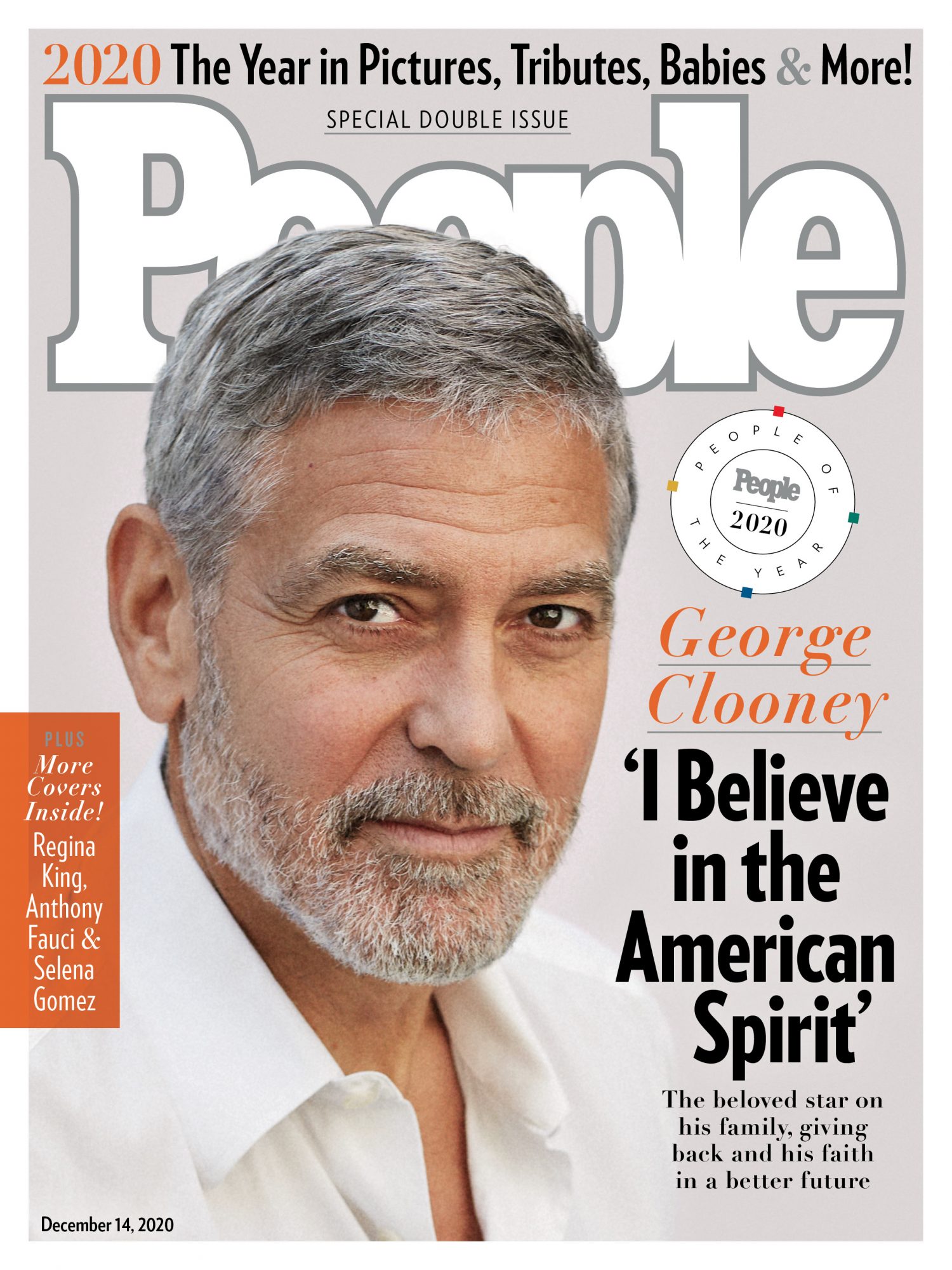 PEOPLE magazine side cover 14 December 2020