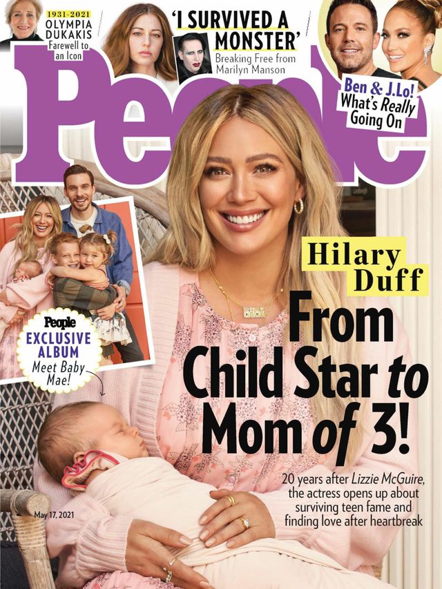 PEOPLE magazine side cover 17 May 2021
