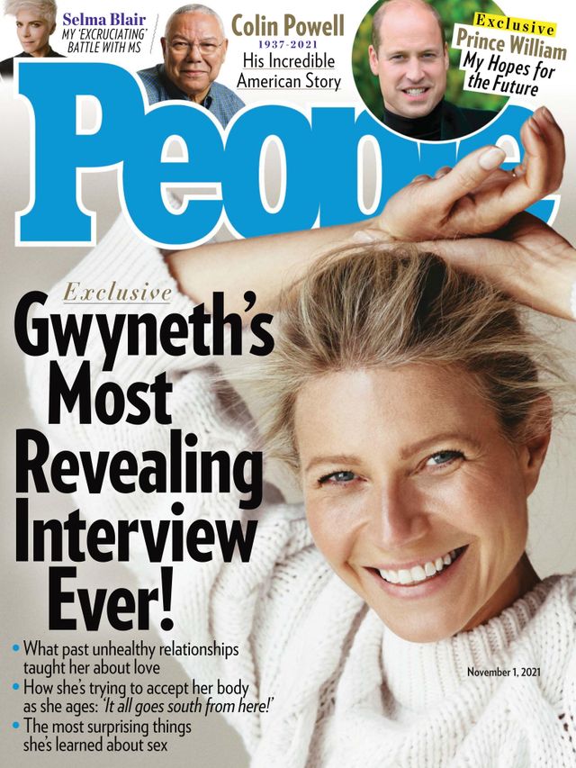 PEOPLE magazine side cover 1 November 2021