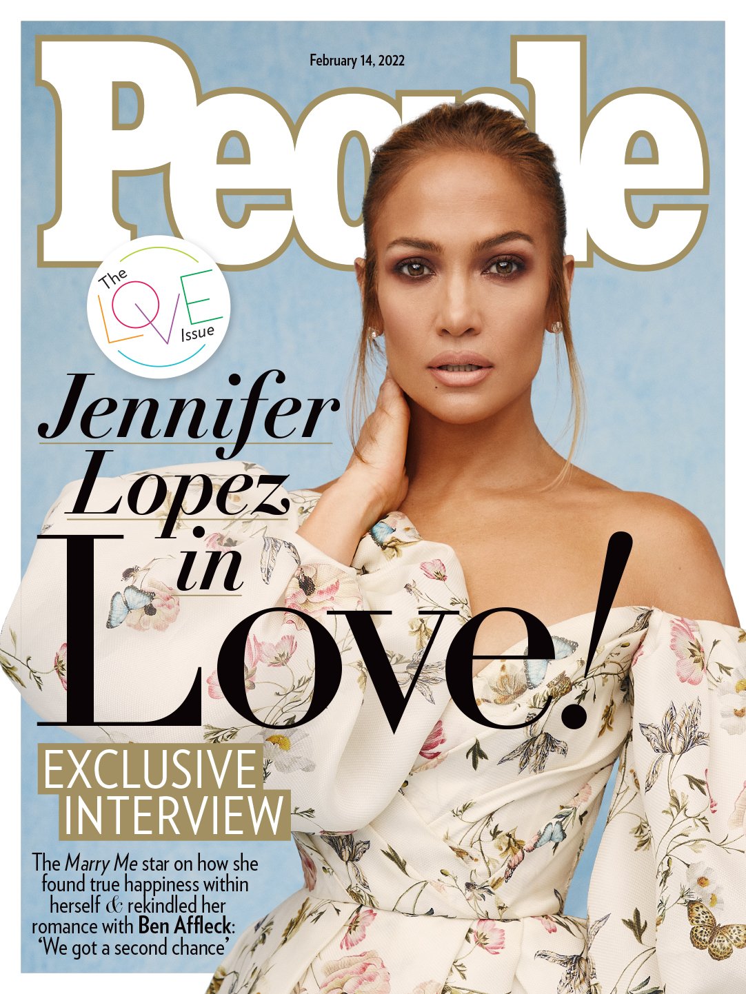 PEOPLE magazine side cover 14 February 2022