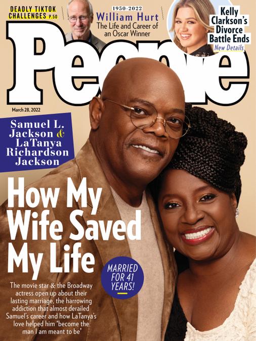 PEOPLE magazine side cover 28 March 2022