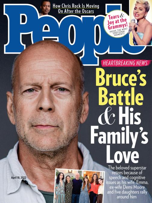 PEOPLE magazine side cover 18 April 2022