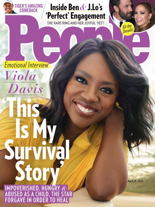 PEOPLE magazine side cover 25 April 2022
