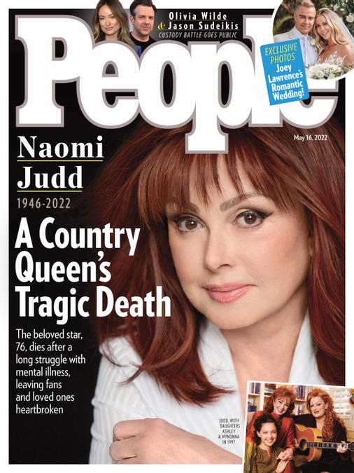 PEOPLE magazine side cover 16 May 2022