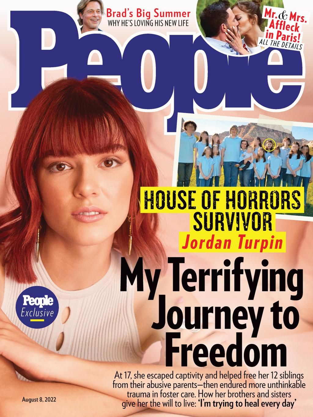 PEOPLE magazine side cover 8 August 2022