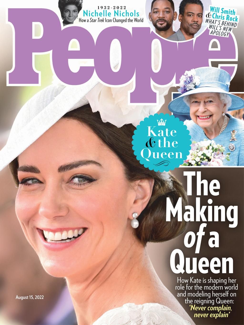PEOPLE magazine side cover 15 August 2022