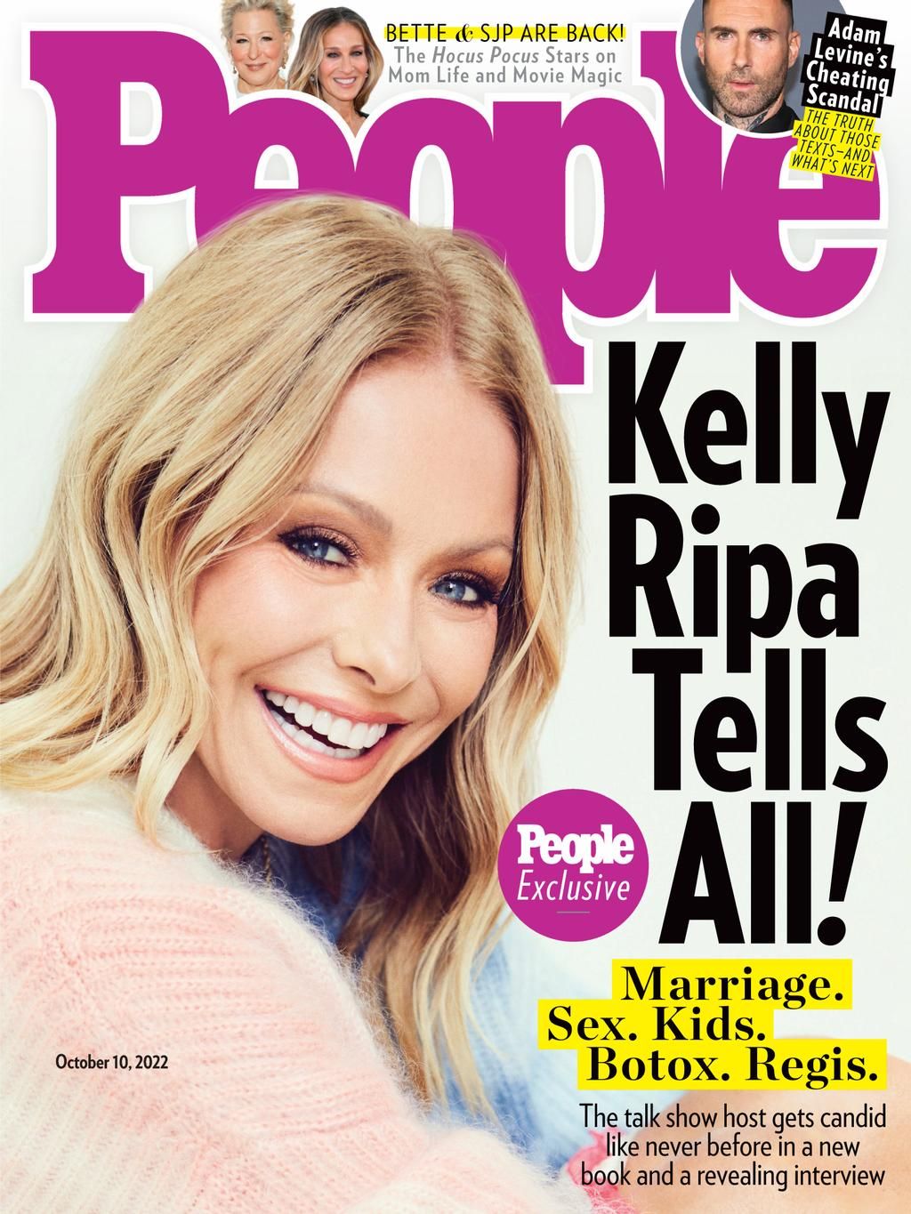 PEOPLE magazine side cover 10 October 2022