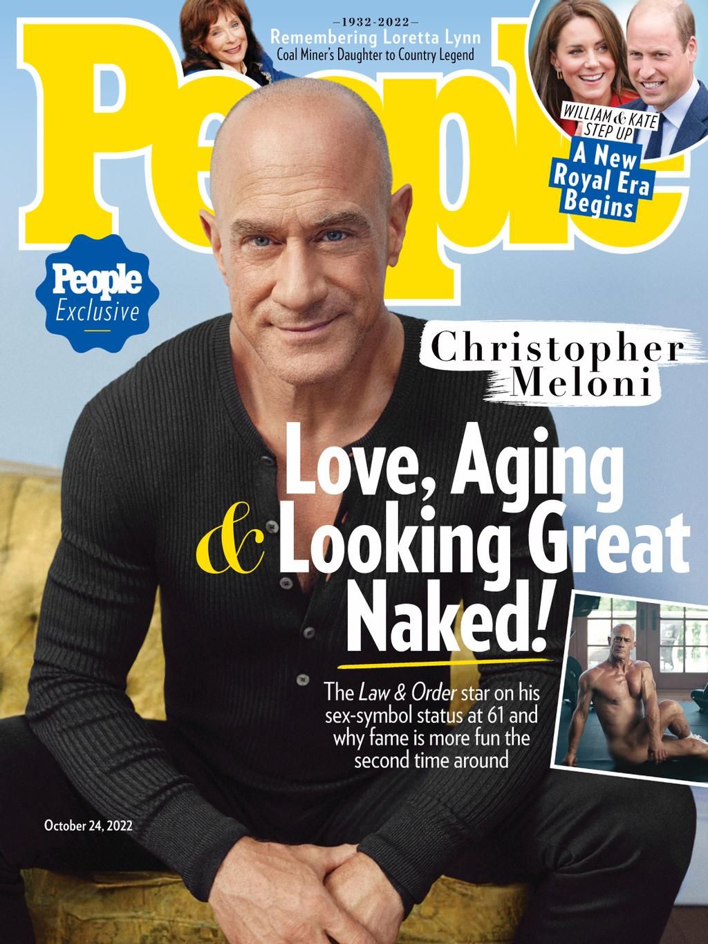 PEOPLE magazine side cover 24 October 2022
