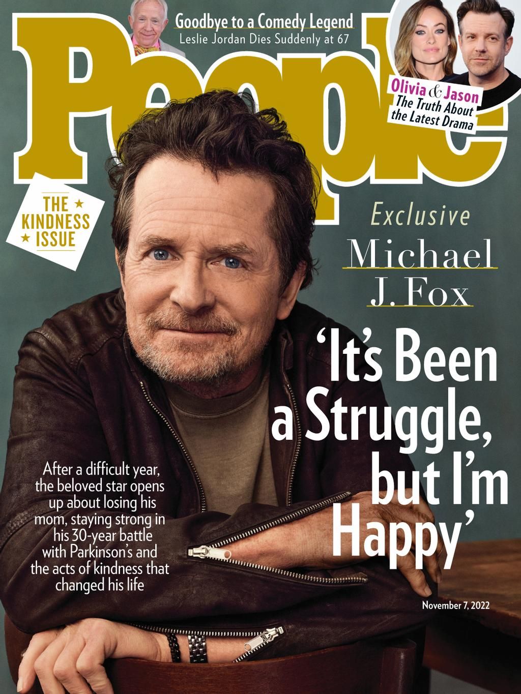 PEOPLE magazine side cover 7 November 2022