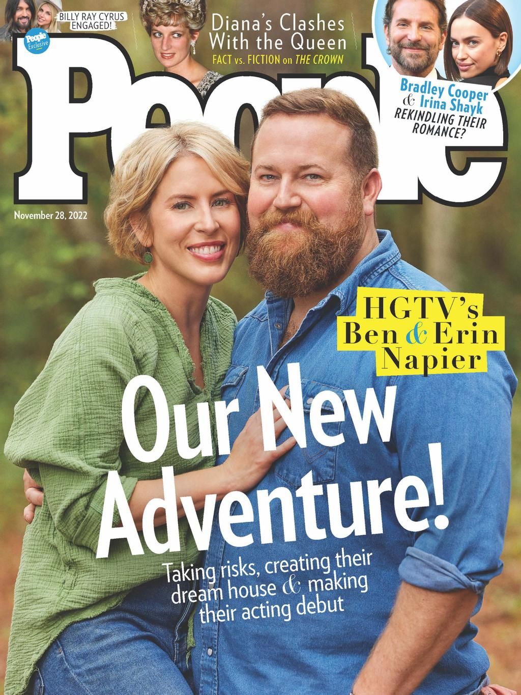 PEOPLE magazine side cover 28 November 2022