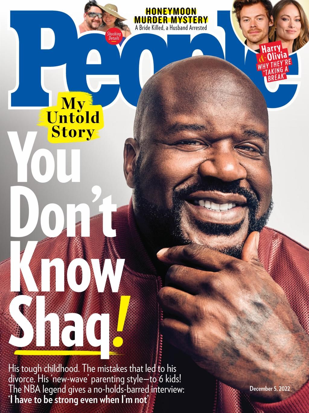PEOPLE magazine side cover 5 December 2022