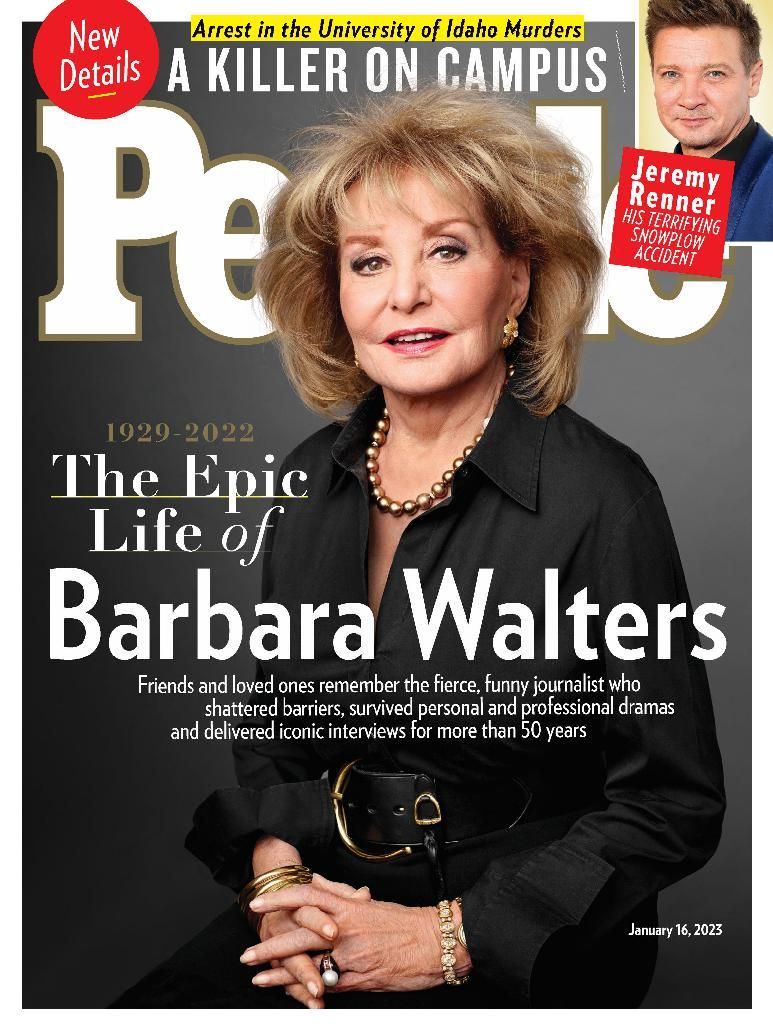 PEOPLE magazine side cover 16 January 2023