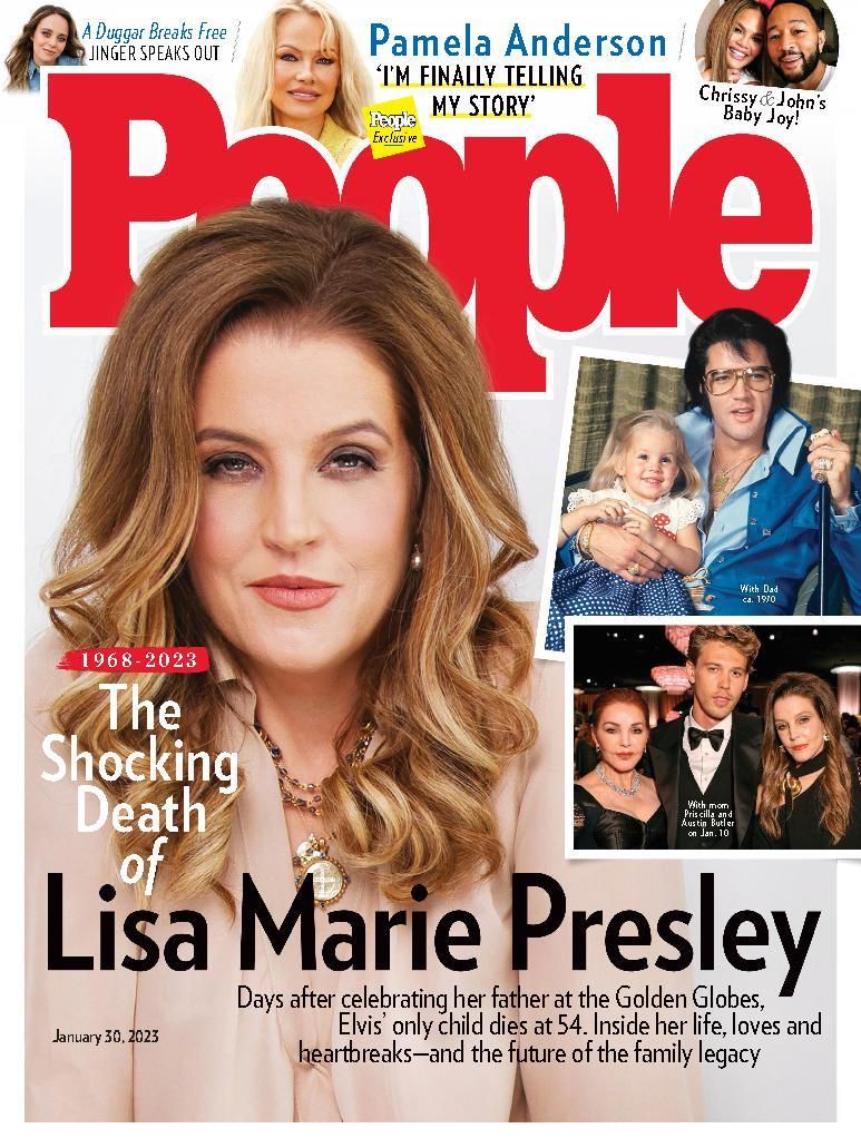 PEOPLE magazine side cover 30 January 2023