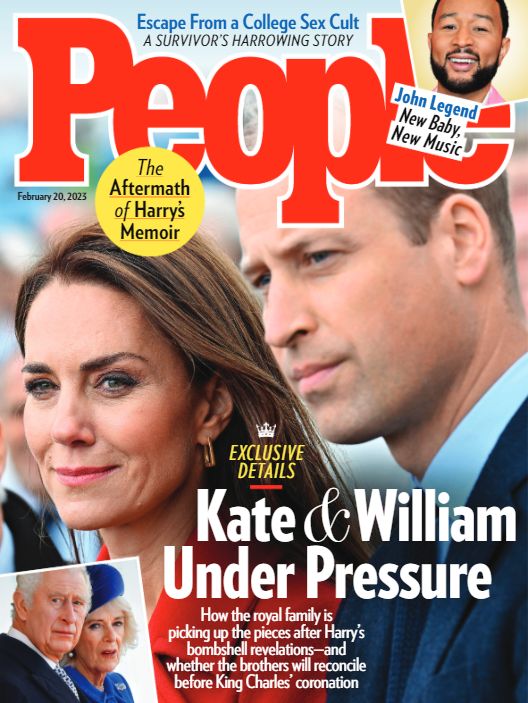 PEOPLE magazine side cover  Vol 99 No  8 20 February 2023