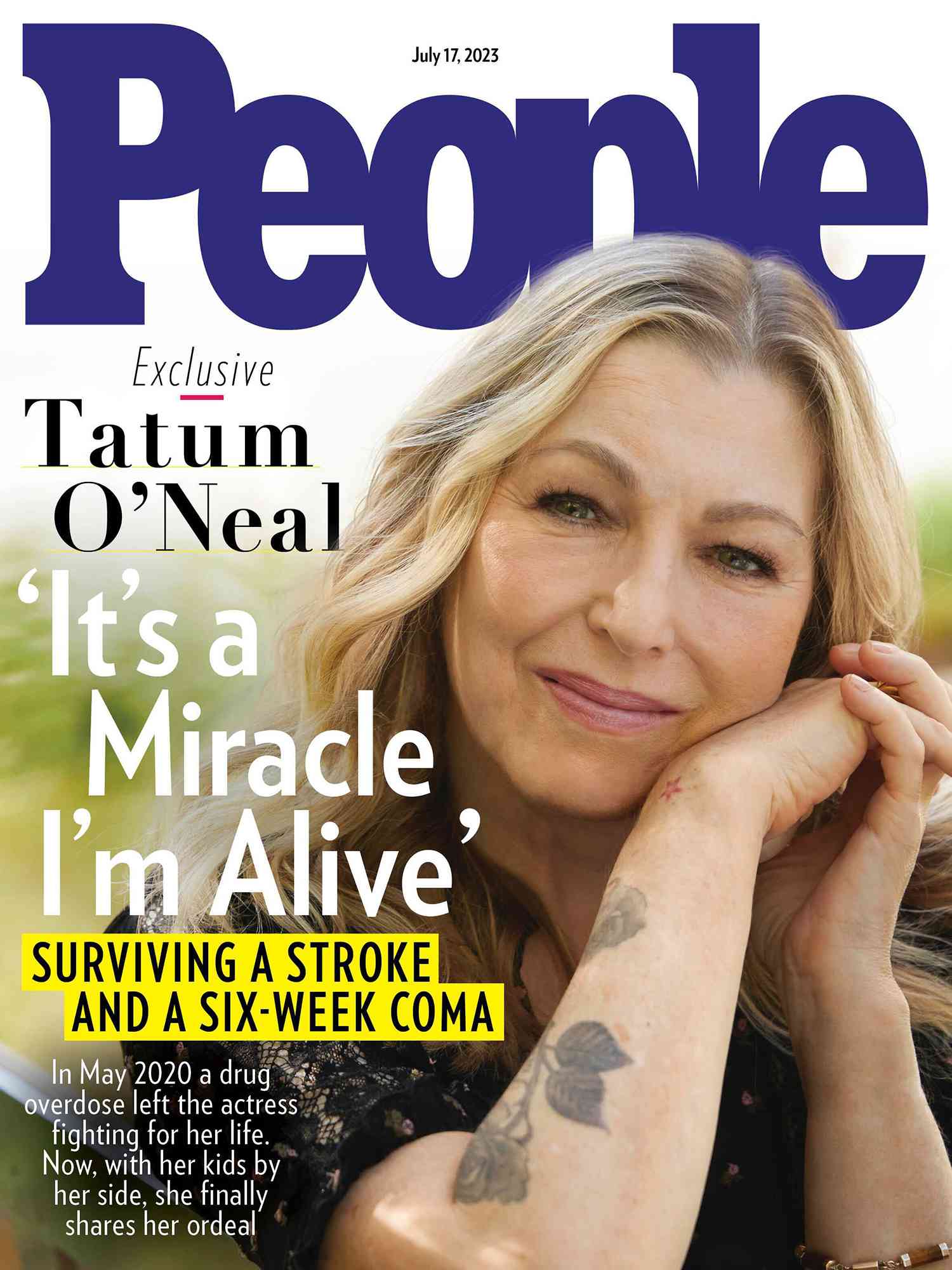 PEOPLE magazine side cover 17 July 2023