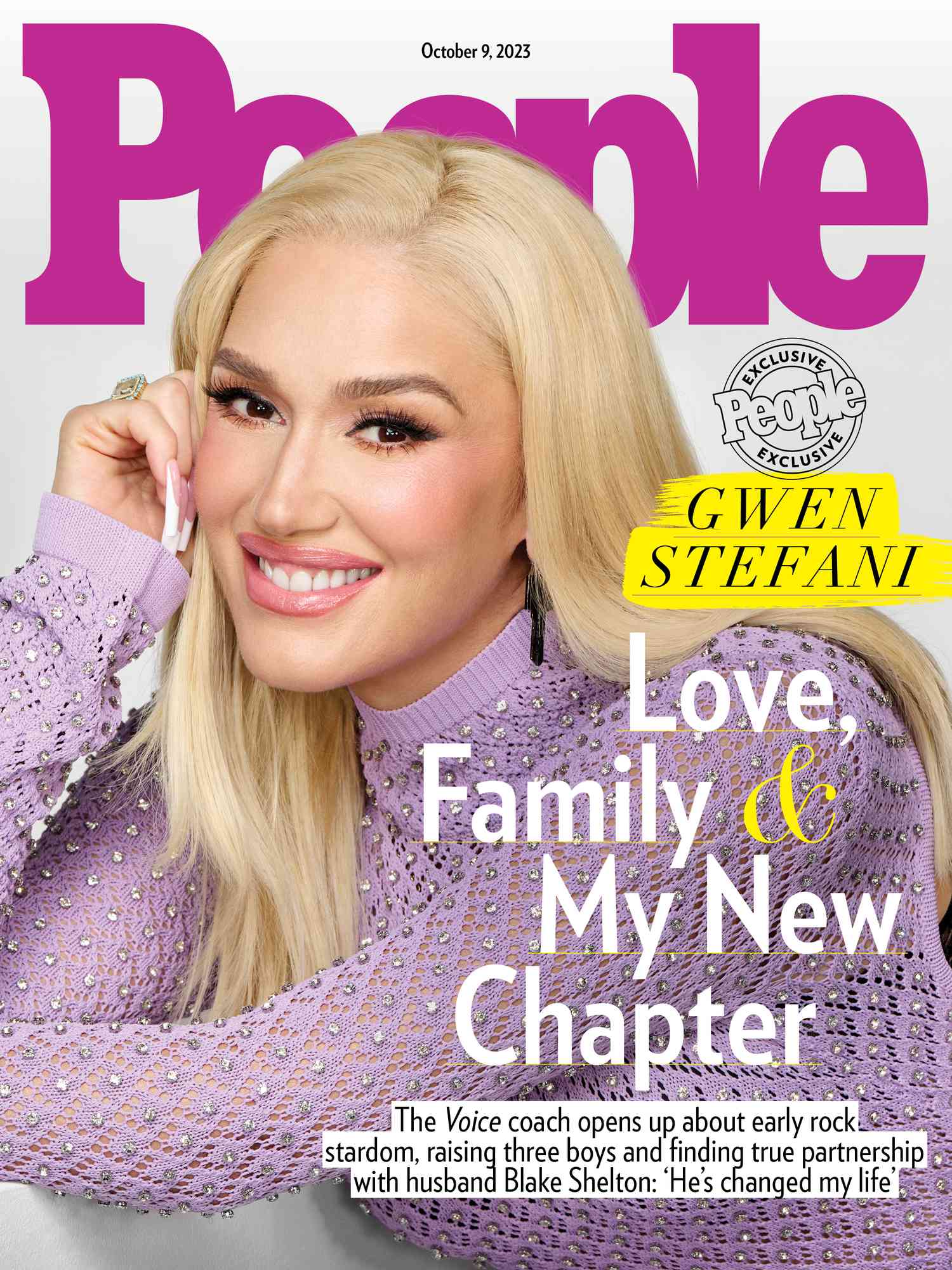 PEOPLE magazine side cover 9 October 2023