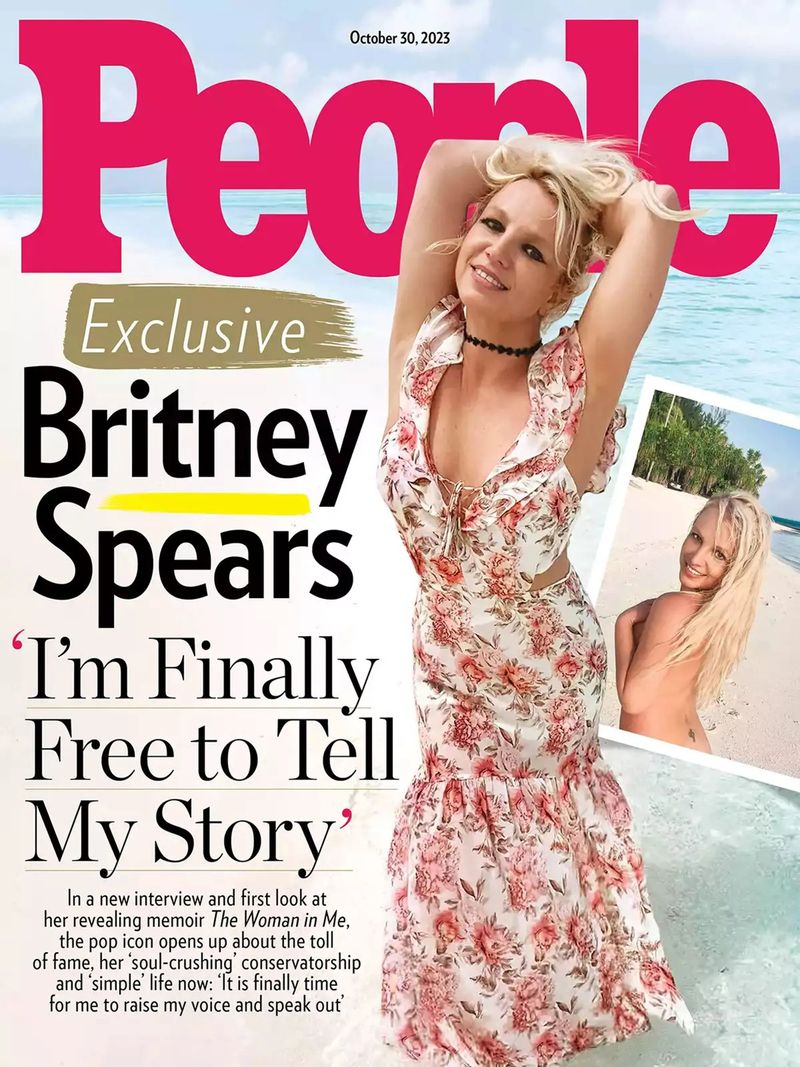 PEOPLE magazine side cover 30 October 2023