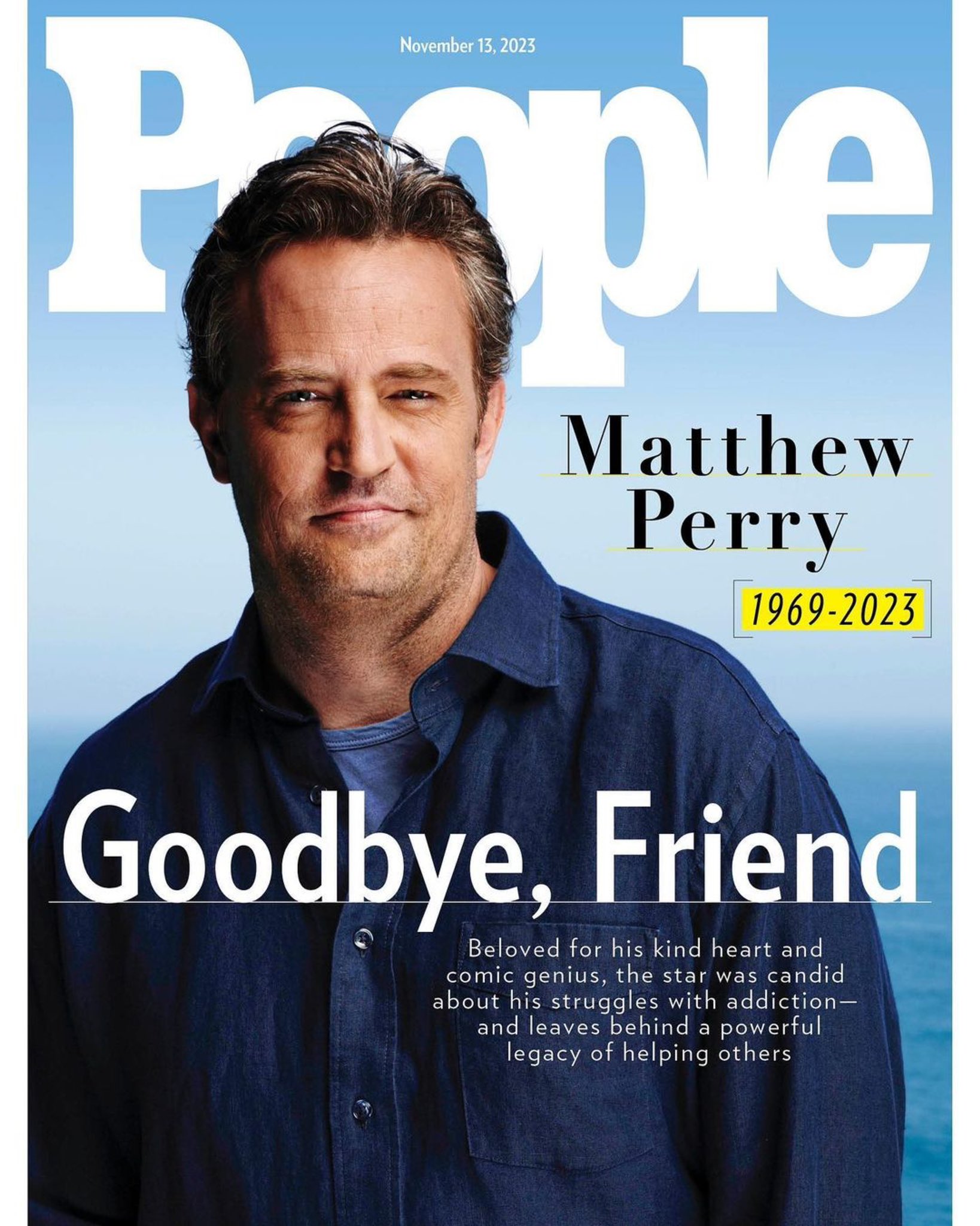 PEOPLE magazine side cover 13 November 2023