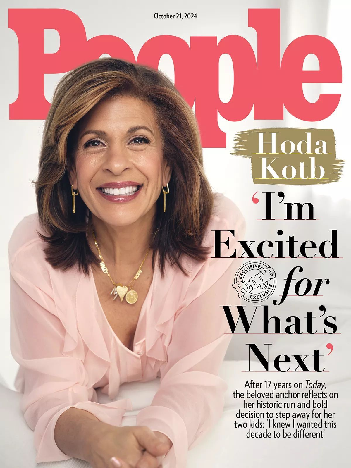 PEOPLE magazine side cover 21 October 2024