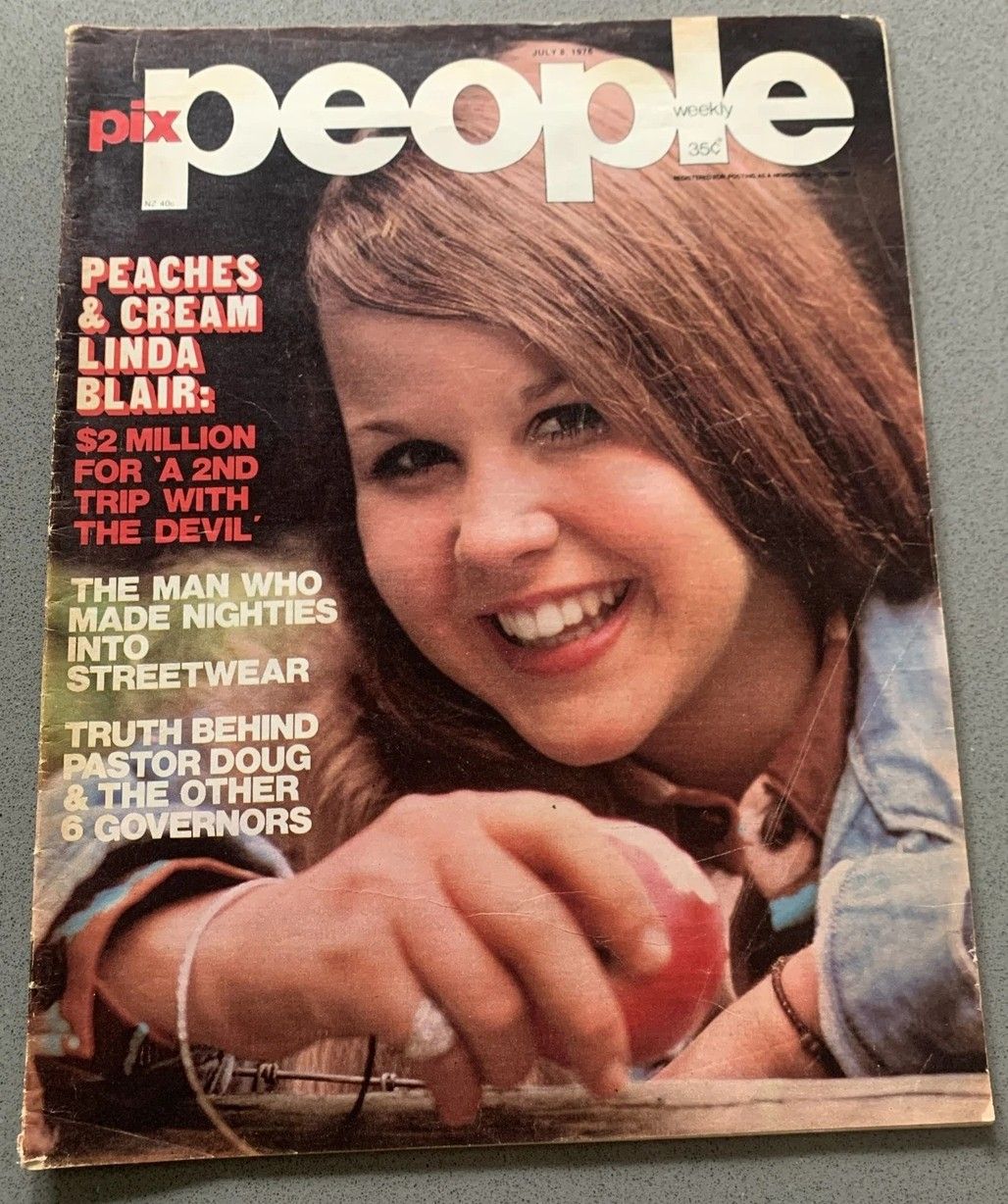 PEOPLE AUSTRALIA magazine side cover 8 July 1975