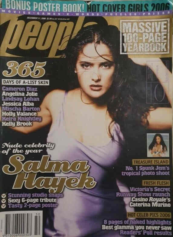 PEOPLE AUSTRALIA magazine side cover 11 December 2006