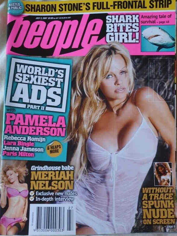 PEOPLE AUSTRALIA magazine side cover 2 July 2007