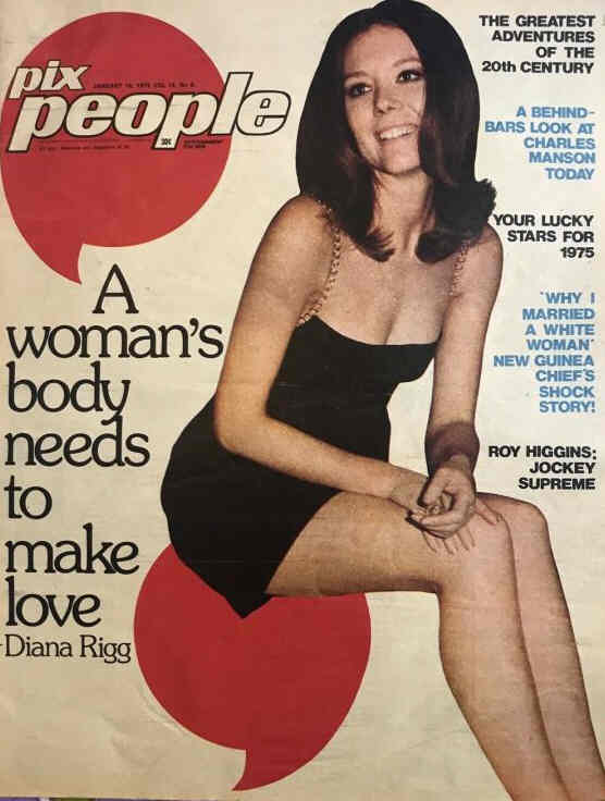 PEOPLE AUSTRALIA magazine side cover 16 January 1975