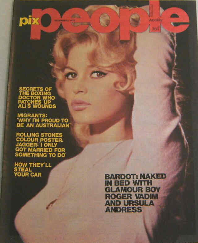 PEOPLE AUSTRALIA magazine side cover 2 December 1976