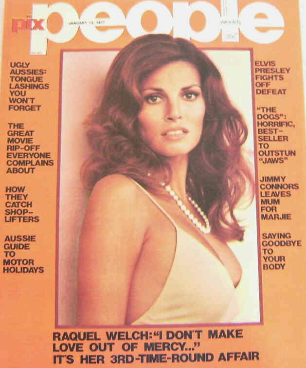 PEOPLE AUSTRALIA magazine side cover 13 January 1977