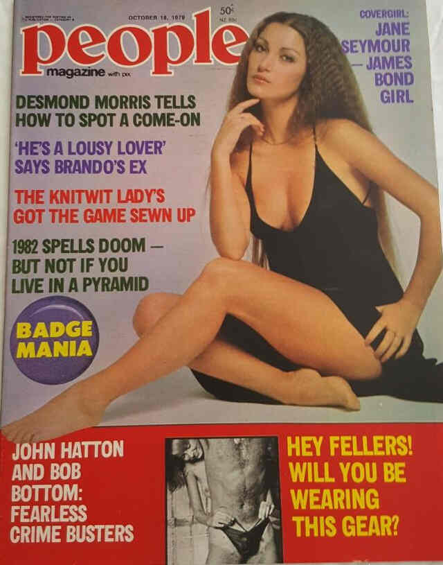 PEOPLE AUSTRALIA magazine side cover 18 October 1979