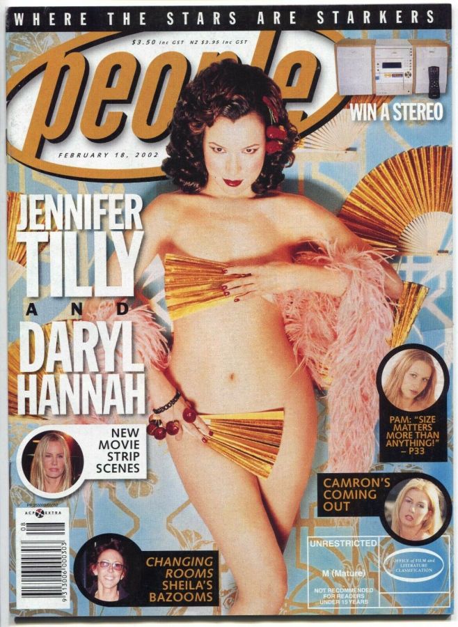 PEOPLE AUSTRALIA magazine side cover 18 February 2002