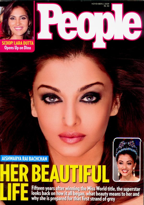 PEOPLE INDIA magazine side cover 6 November 2009