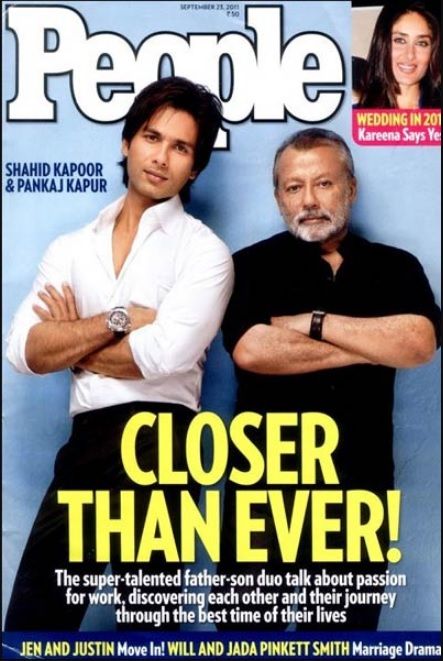 PEOPLE INDIA magazine side cover 23 September 2011