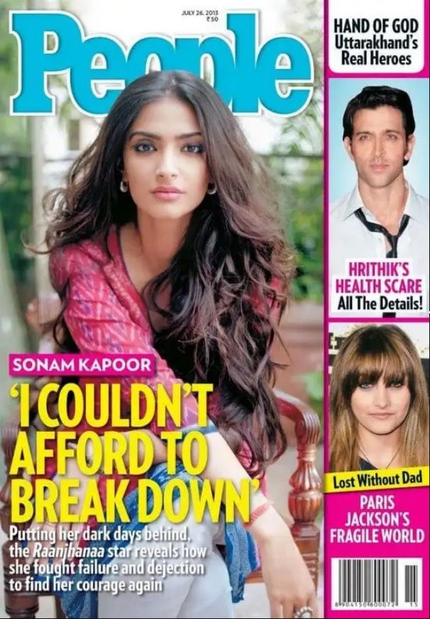 PEOPLE INDIA magazine side cover 26 July 2013
