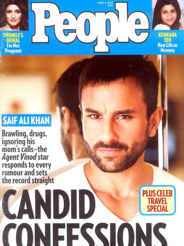 PEOPLE INDIA magazine side cover 6 April 2012