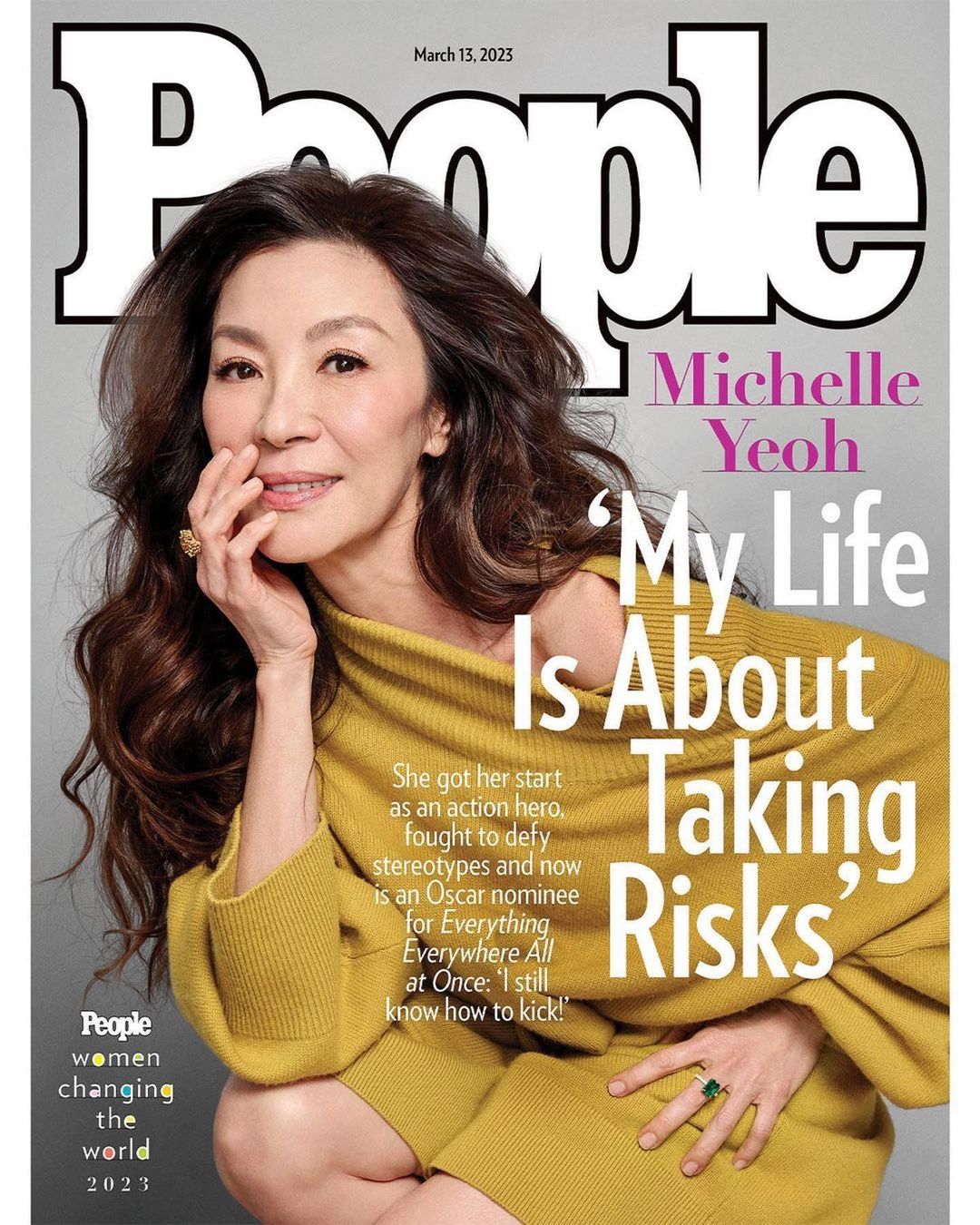 PEOPLE magazine side cover 13 March 2023