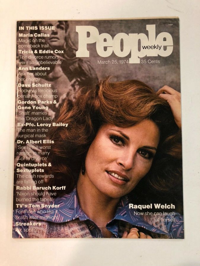 PEOPLE magazine side cover 25 March 1974