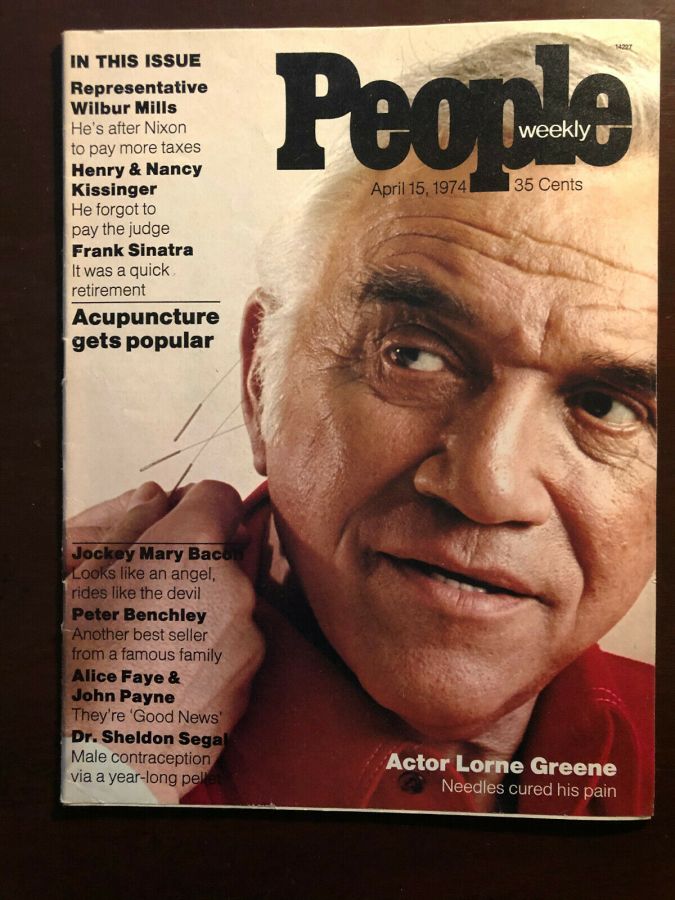 PEOPLE magazine side cover 15 April 1974