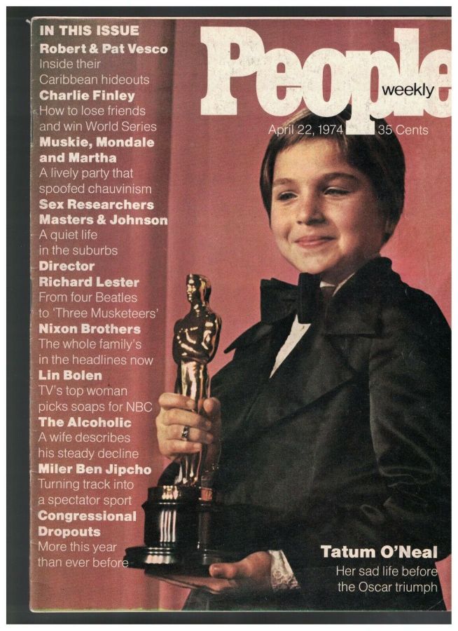 PEOPLE magazine side cover 22 April 1974