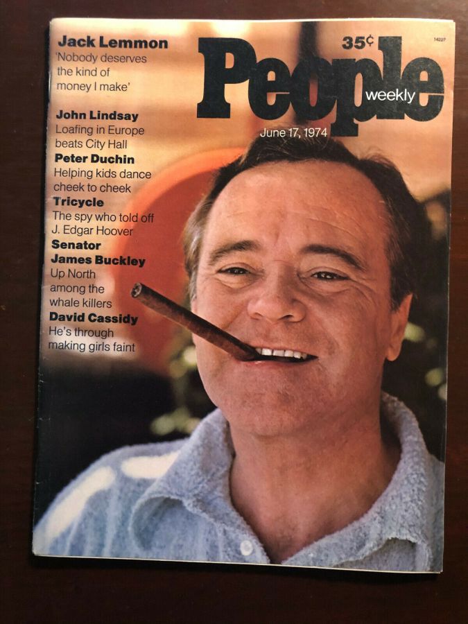 PEOPLE magazine side cover 17 June 1974