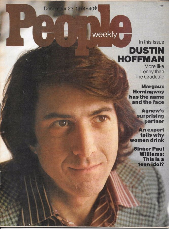 PEOPLE magazine side cover 23 December 1974